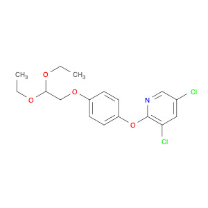Pyridine, 3,5-dichloro-2-[4-(2,2-diethoxyethoxy)phenoxy]-