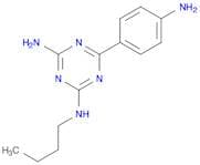 1,3,5-Triazine-2,4-diamine, 6-(4-aminophenyl)-N-butyl-
