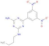 1,3,5-Triazine-2,4-diamine, N-butyl-6-(3,5-dinitrophenyl)-