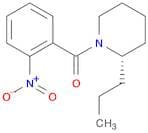 Piperidine, 1-(2-nitrobenzoyl)-2-propyl-, (S)-