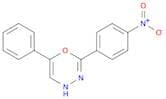 4H-1,3,4-Oxadiazine, 2-(4-nitrophenyl)-6-phenyl-