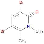 3,5-Dibromo-1,6-dimethylpyridin-2(1H);-one