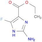 1H-Imidazole-4-carboxylic acid, 2-amino-5-fluoro-, ethyl ester