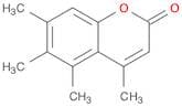 2H-1-Benzopyran-2-one, 4,5,6,7-tetramethyl-