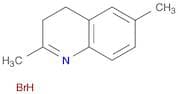 Quinoline, 3,4-dihydro-2,6-dimethyl-, hydrobromide
