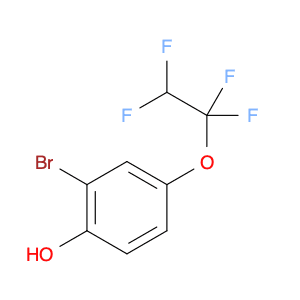 Phenol, 2-bromo-4-(1,1,2,2-tetrafluoroethoxy)-