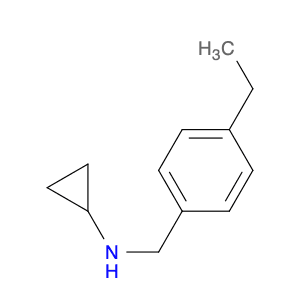 N-[(4-ethylphenyl)methyl]cyclopropanamine