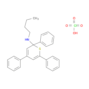 2H-Thiopyran-2-amine, N-butyl-2,4,6-triphenyl-, perchlorate