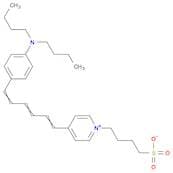 4-(4-{6-[4-(dibutylamino)phenyl]hexa-1,3,5-trien-1-yl}pyridinium-1-yl)butane-1-sulfonate