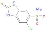 1H-Benzimidazole-5-sulfonamide, 6-chloro-2,3-dihydro-2-thioxo-