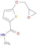 2-Thiophenecarboxamide, N-methyl-5-(oxiranylmethoxy)-