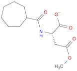 L-Aspartic acid, N-(cycloheptylcarbonyl)-, 4-methyl ester