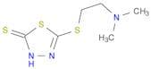 1,3,4-Thiadiazole-2(3H)-thione, 5-[[2-(dimethylamino)ethyl]thio]-