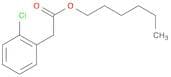 Benzeneacetic acid, 2-chloro-, hexyl ester