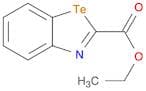 2-Benzotellurazolecarboxylic acid, ethyl ester