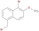 Naphthalene, 1-bromo-5-(bromomethyl)-2-methoxy-