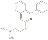 Ethanamine, N,N-dimethyl-2-[(1-phenyl-3-isoquinolinyl)thio]-