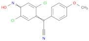 [2,5-dichloro-4-(hydroxyimino)cyclohexa-2,5-dien-1-ylidene](4-methoxyphenyl)acetonitrile