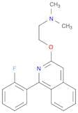 Ethanamine, 2-[[1-(2-fluorophenyl)-3-isoquinolinyl]oxy]-N,N-dimethyl-