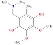 1,4-Benzenediol, 2-[(dimethylamino)methyl]-5,6-dimethoxy-3-methyl-