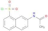 1-Naphthalenesulfonyl chloride, 7-(acetylamino)-