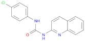 Urea, N-(4-chlorophenyl)-N'-2-quinolinyl-