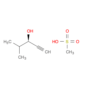 1-Pentyn-3-ol, 4-methyl-, methanesulfonate, (R)-