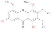 9H-Xanthen-9-one, 1,7-dihydroxy-2,3,4,5-tetramethoxy-