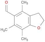 5-Benzofurancarboxaldehyde, 2,3-dihydro-4,6,7-trimethyl-