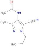 Acetamide, N-(5-cyano-3-methyl-1-propyl-1H-pyrazol-4-yl)-