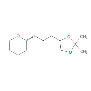 2H-Pyran, 2-[3-(2,2-dimethyl-1,3-dioxolan-4-yl)propylidene]tetrahydro-