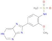 Methanesulfonamide, N-[2-methoxy-4-(1H-purin-8-yl)phenyl]-