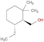 Cyclohexanemethanol, 6-ethyl-2,2-dimethyl-, trans-