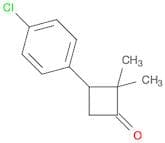 Cyclobutanone, 3-(4-chlorophenyl)-2,2-dimethyl-