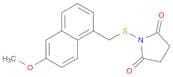 2,5-Pyrrolidinedione, 1-[[(6-methoxy-1-naphthalenyl)methyl]thio]-