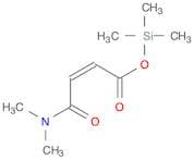 2-Butenoic acid, 4-(dimethylamino)-4-oxo-, trimethylsilyl ester, (Z)-