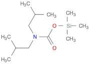 Carbamic acid, bis(2-methylpropyl)-, trimethylsilyl ester