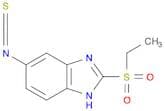 1H-Benzimidazole, 2-(ethylsulfonyl)-5-isothiocyanato-