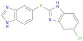 1H-Benzimidazole, 2-(1H-benzimidazol-5-ylthio)-5-chloro-