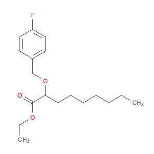 Nonanoic acid, 2-[(4-fluorophenyl)methoxy]-, ethyl ester