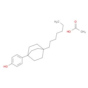 Phenol, 4-(4-heptylbicyclo[2.2.2]oct-1-yl)-, acetate