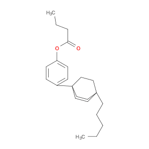 Butanoic acid, 4-(4-pentylbicyclo[2.2.2]oct-1-yl)phenyl ester