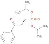 Phosphonic acid, (3-oxo-3-phenyl-1-propenyl)-, bis(1-methylethyl) ester