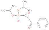 Phosphonic acid, (3-benzoyloxiranyl)-, bis(1-methylethyl) ester
