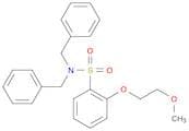 Benzenesulfonamide, 2-(2-methoxyethoxy)-N,N-bis(phenylmethyl)-
