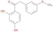 Ethanone, 1-(2,4-dihydroxyphenyl)-2-(3-methoxyphenyl)-