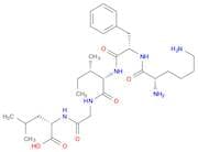 L-Leucine, N-[N-[N-(N-L-lysyl-L-phenylalanyl)-L-isoleucyl]glycyl]-
