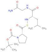 Glycinamide, 1-[(1,1-dimethylethoxy)carbonyl]-L-prolylthio-L-leucyl-