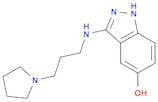 1H-Indazol-5-ol, 3-[[3-(1-pyrrolidinyl)propyl]amino]-