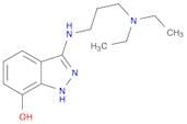 1H-Indazol-7-ol, 3-[[3-(diethylamino)propyl]amino]-